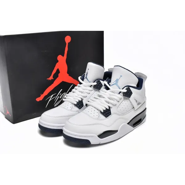 cool kicks | GET Air Jordan 4 Retro Columbia, 314254-107   