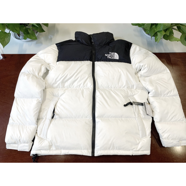 TheNorthFace Splicing White And Black