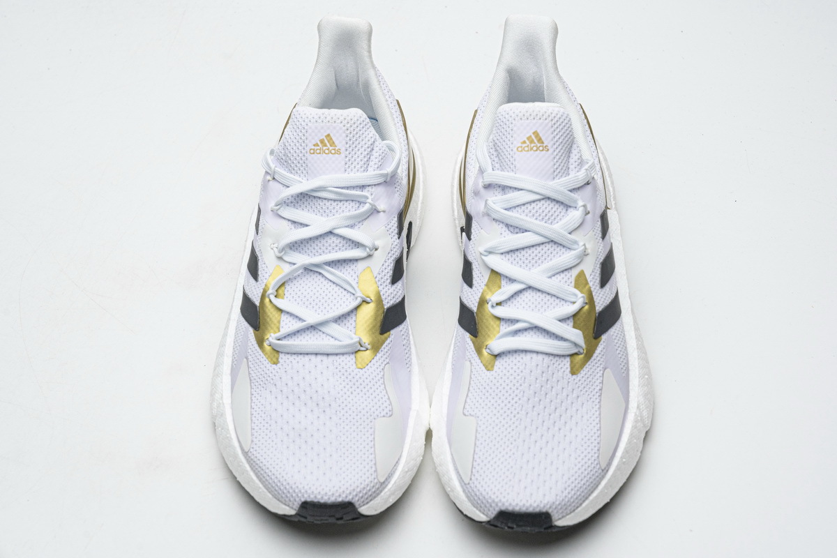  BootsMastersLin X9000L4 Boost White Black Metallic Gold
