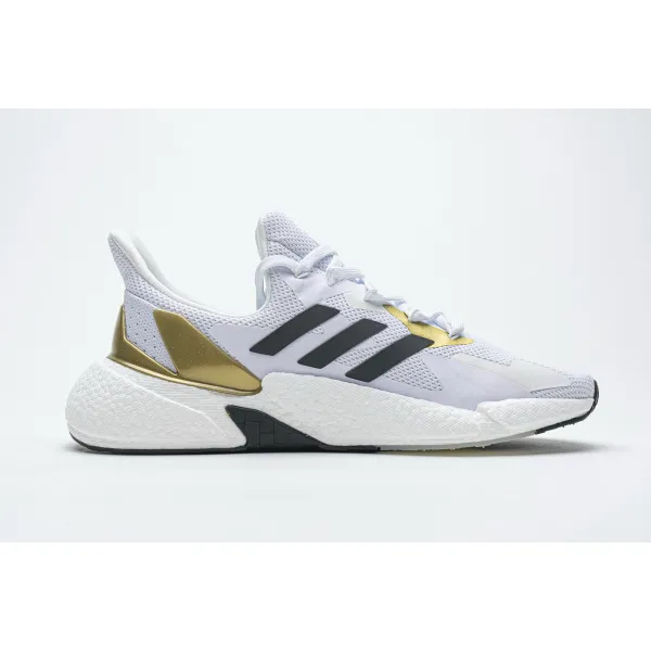  BootsMastersLin X9000L4 Boost White Black Metallic Gold