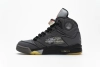 great reps Replica Air Jordan 5 Retro Off-White Black,CT8480-001