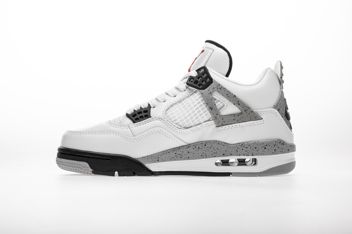 GET Air Jordan 4  Retro White Cement