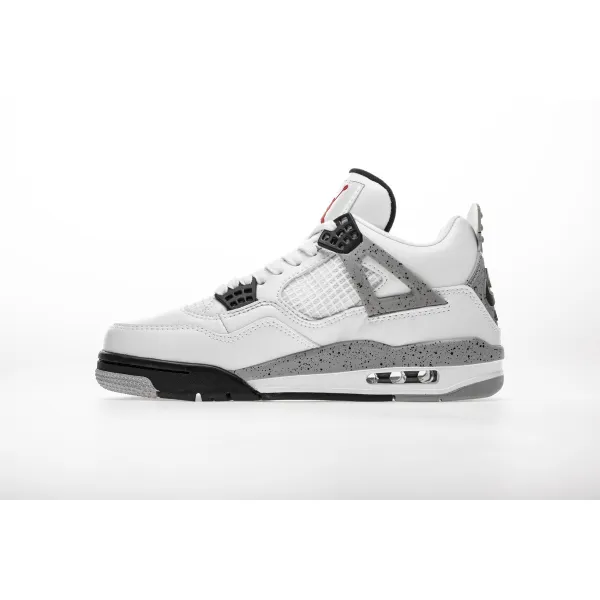 GET Air Jordan 4  Retro White Cement