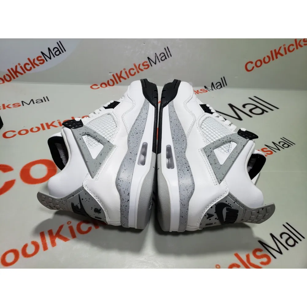 cool kicks | GET Air Jordan 4  Retro White Cement,840606-192