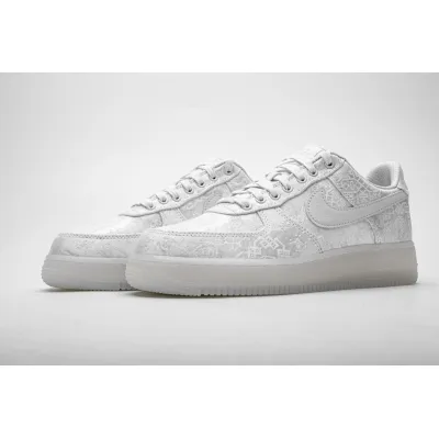 Coolkicks PKGoden Air Force 1 Low CLOT 1WORLD (2018), AO9286-100 01