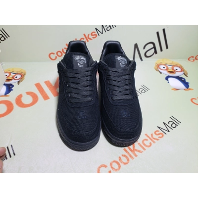 Coolkicks PKGoden Air Force 1 Low Stussy Black,CZ9084-001 02