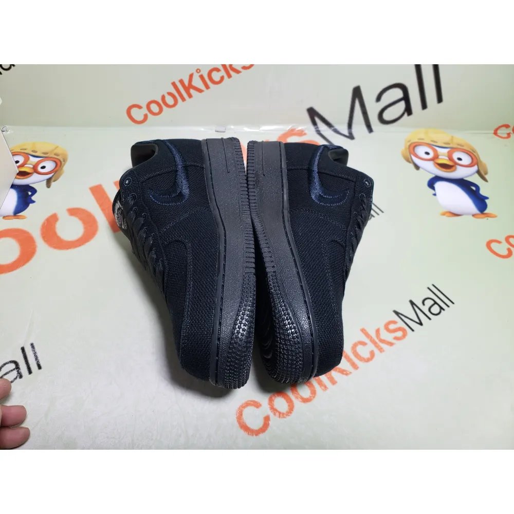Coolkicks PKGoden Air Force 1 Low Stussy Black,CZ9084-001