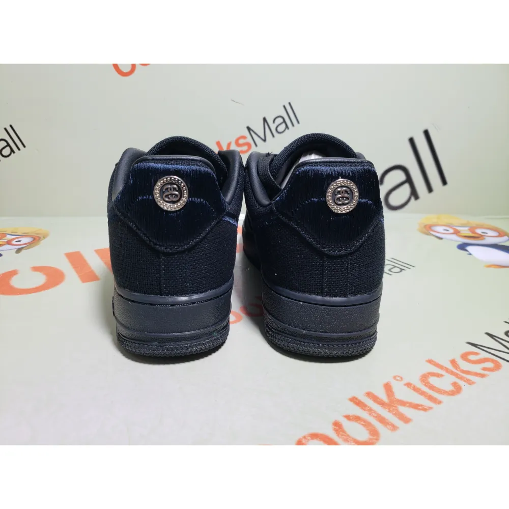 Coolkicks PKGoden Air Force 1 Low Stussy Black,CZ9084-001