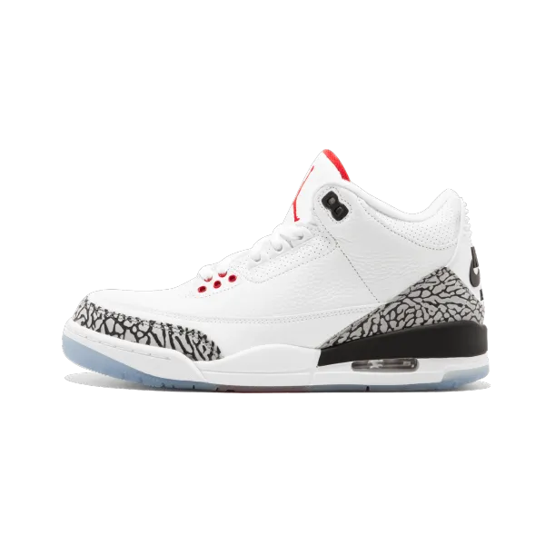 PK GOD Air Jordan 3 Retro Free Throw Line White Cement
