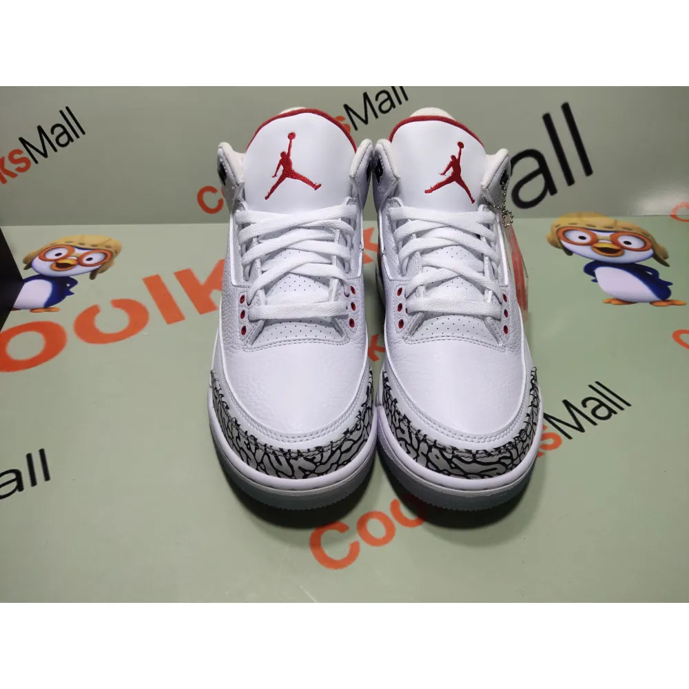 Coolkicks PKGoden Air Jordan 3 Retro Free Throw Line White Cement,923096-101