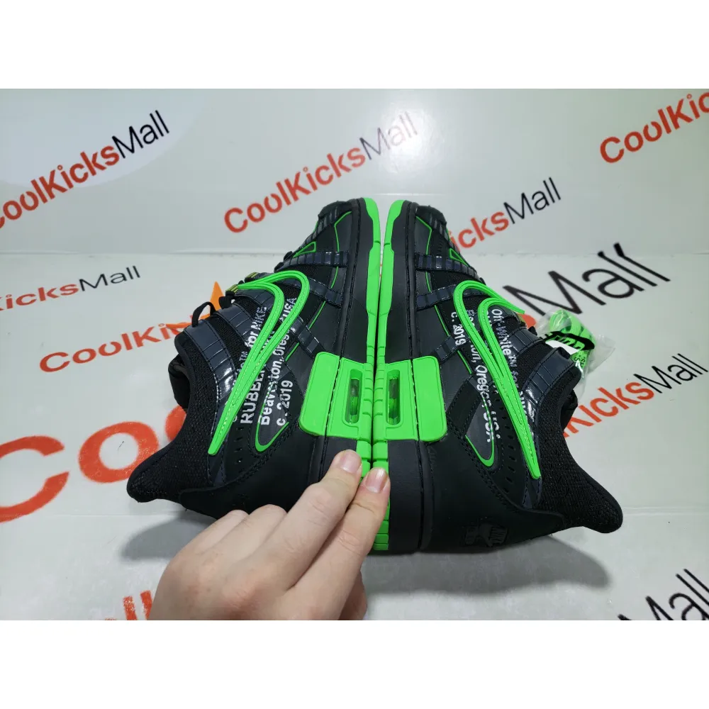 Coolkicks PKGoden Rubber Dunk Off-White Green Strike,CU6015-001