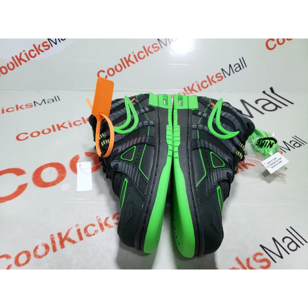 Coolkicks PKGoden Rubber Dunk Off-White Green Strike,CU6015-001