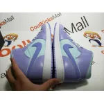 GET Air Jordan 1 Mid Purple Aqua (GS),554725-500