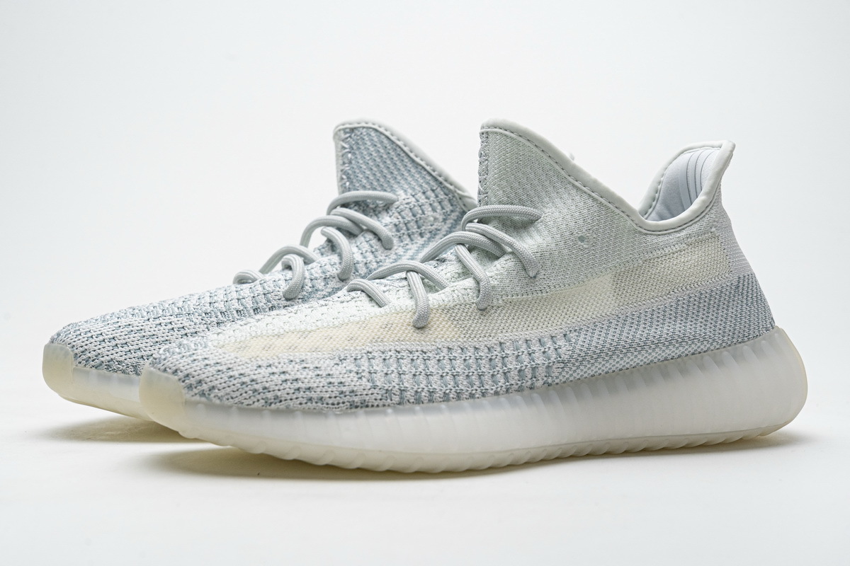 PK GOD Yeezy Boost 350 V2 Cloud White (Non-Reflective)