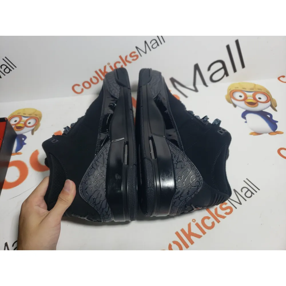 Coolkicks | PKGoden Air Jordan 3 Retro Black Cat, 136064-002
