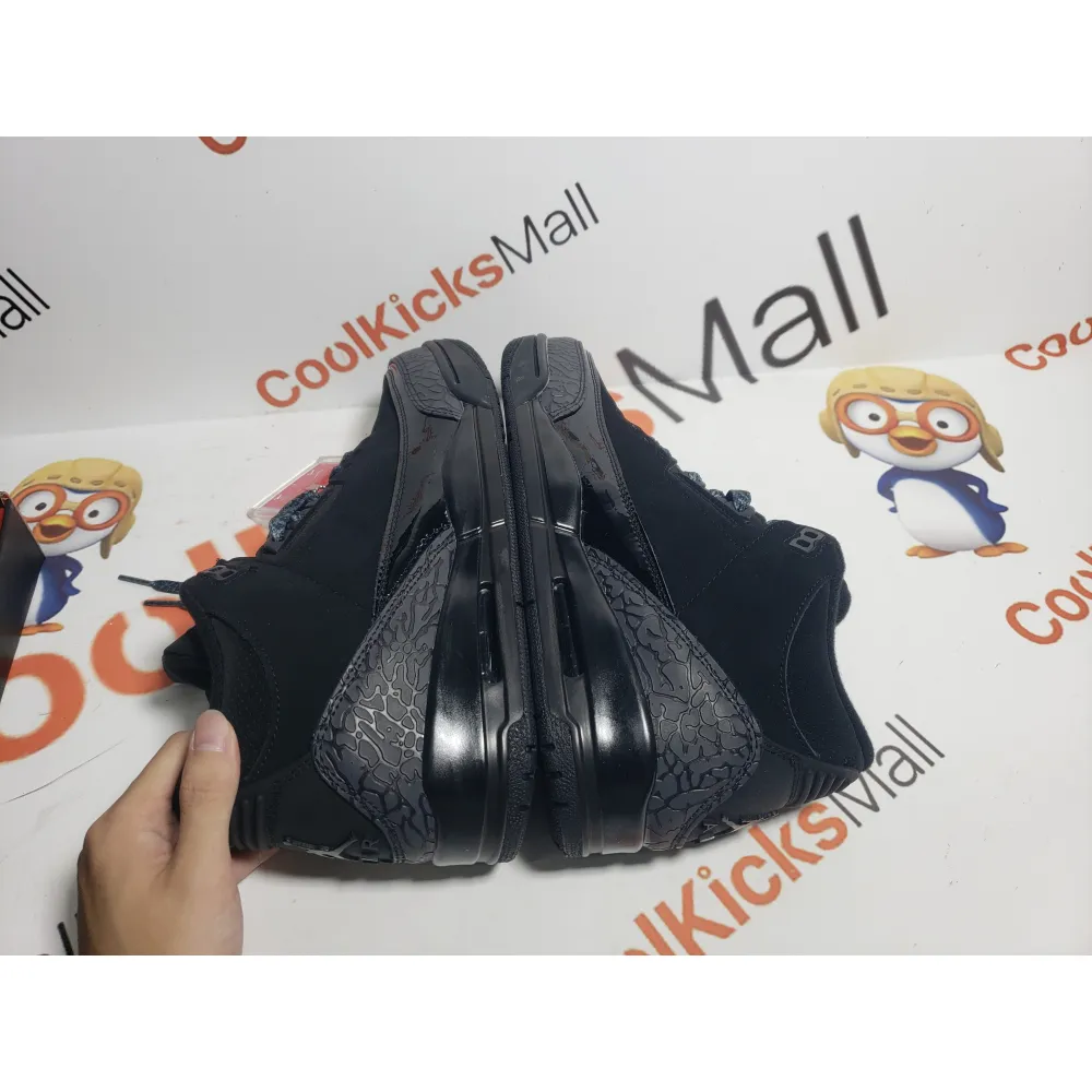 Coolkicks | PKGoden Air Jordan 3 Retro Black Cat, 136064-002