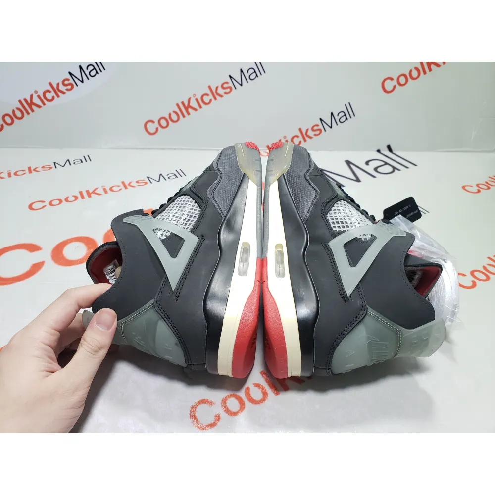 PKGoden Air Jordan 4 OFF White Bred,CV9388-001