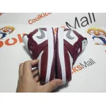 Coolkicks G5 Air Jordan 1 Low White Bordeaux, 553558-615    