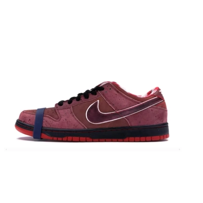 PKGoden SB Dunk Low Concepts Red Lobster,  313170-661   01