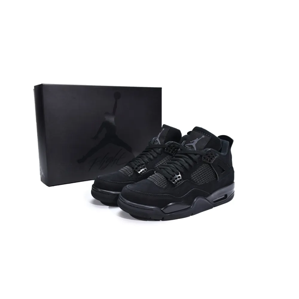 Cool Kicks | GET Air Jordan 4 Retro Black Cat, CU1110-010