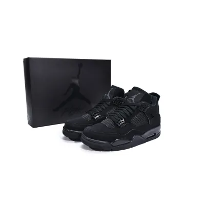 cool kicks | GET Air Jordan 4 Retro Black Cat, CU1110-010 01