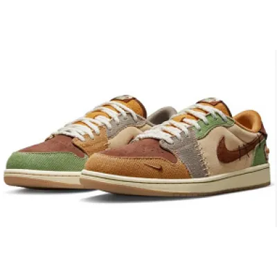 Coolkicks | GET Air Jordan 1 Retro Low GET Zion Williamson Voodoo, DZ7292-200  01