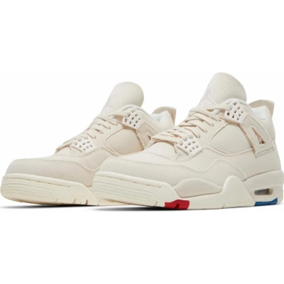 PKGoden Air Jordan 4 Retro Blank Canvas,  DQ4909-100 01