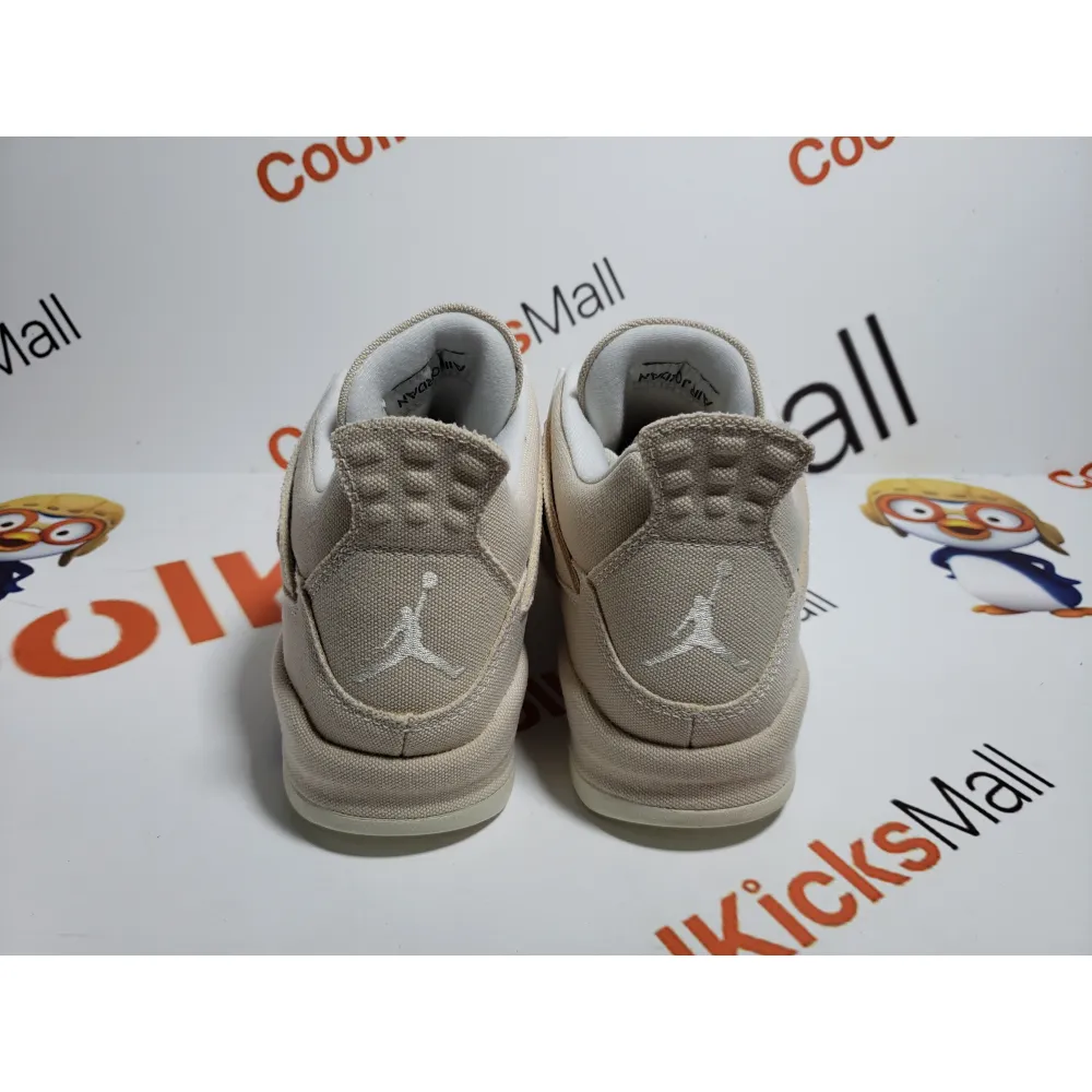 PKGoden Air Jordan 4 Retro Blank Canvas,  DQ4909-100
