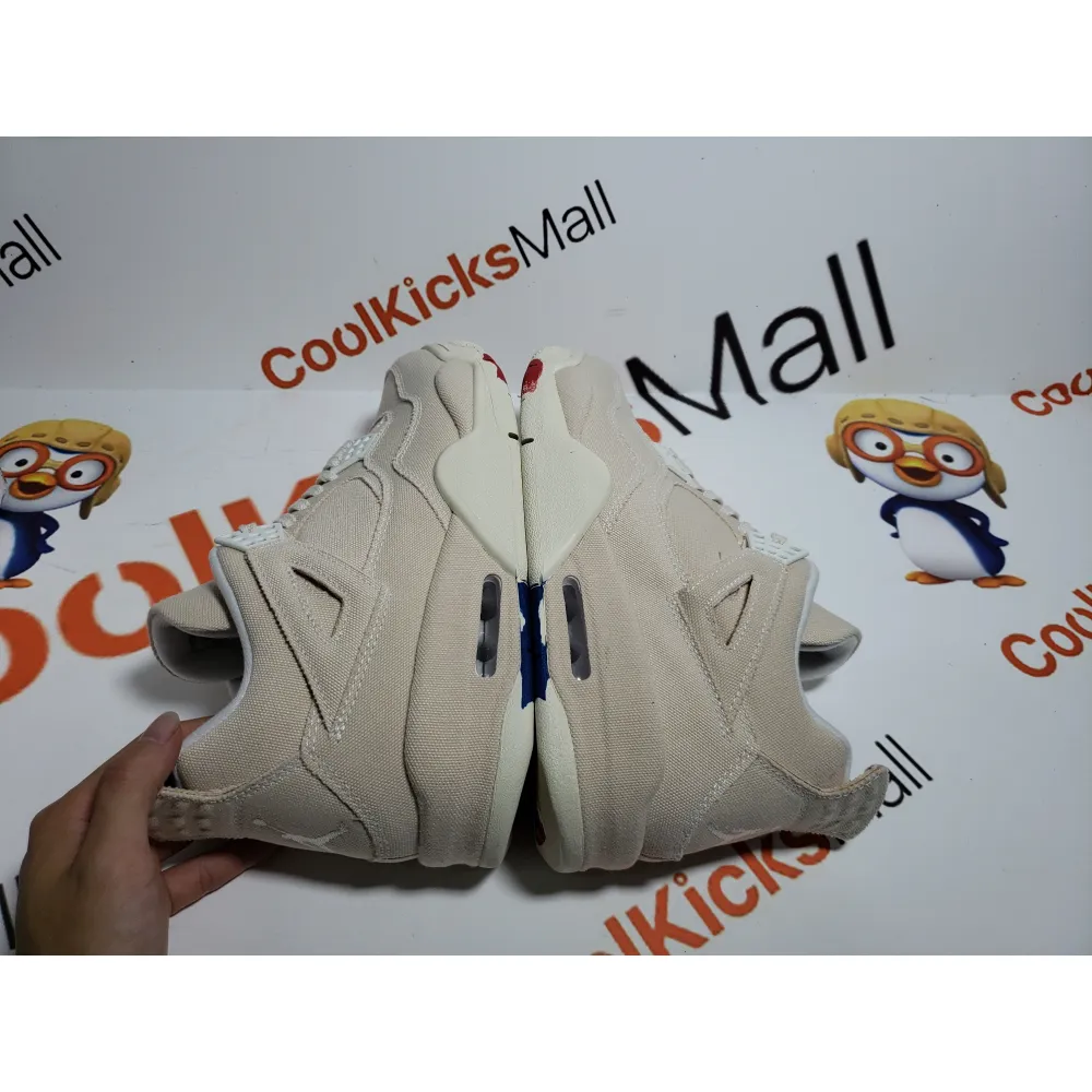 PKGoden Air Jordan 4 Retro Blank Canvas,  DQ4909-100