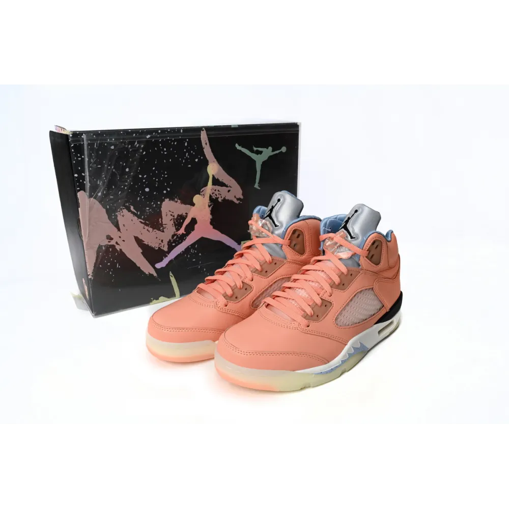 Coolkicks PKGoden Air Jordan 5 Retro DJ Khaled We The Best Crimson Bliss, DV4982-641  