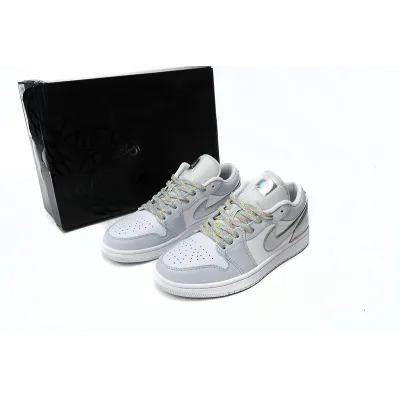 shop cool kicks | GET Jordan 1 Low SE Tear Away Silver,DD1391-101  01