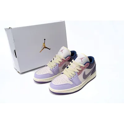 shop cool kicks | GET Jordan 1 Low Pastel Purple, DZ2768-651  01