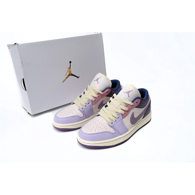 shop cool kicks | GET Jordan 1 Low Pastel Purple, DZ2768-651  01