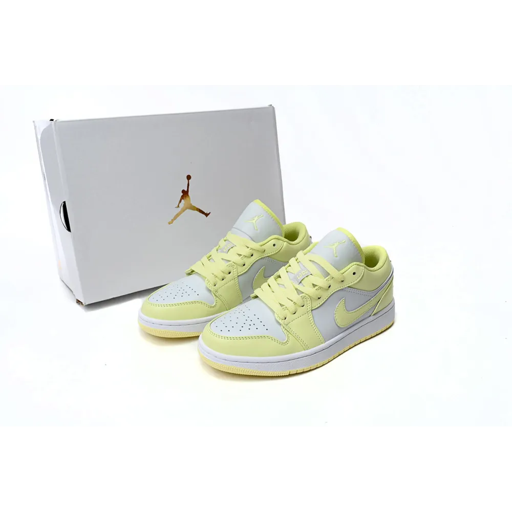 shop cool kicks | GET Jordan 1 Low Lemonade,DC0774-007  