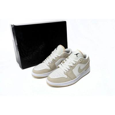 shop cool kicks | GET Jordan 1 Low SE Sail Rattan University Red,FB7168-121   01
