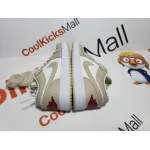 shop cool kicks | GET Jordan 1 Low SE Sail Rattan University Red,FB7168-121  