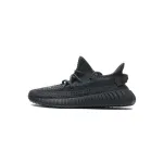 GET Yeezy Boost 350 V2 Static Black (Reflective)