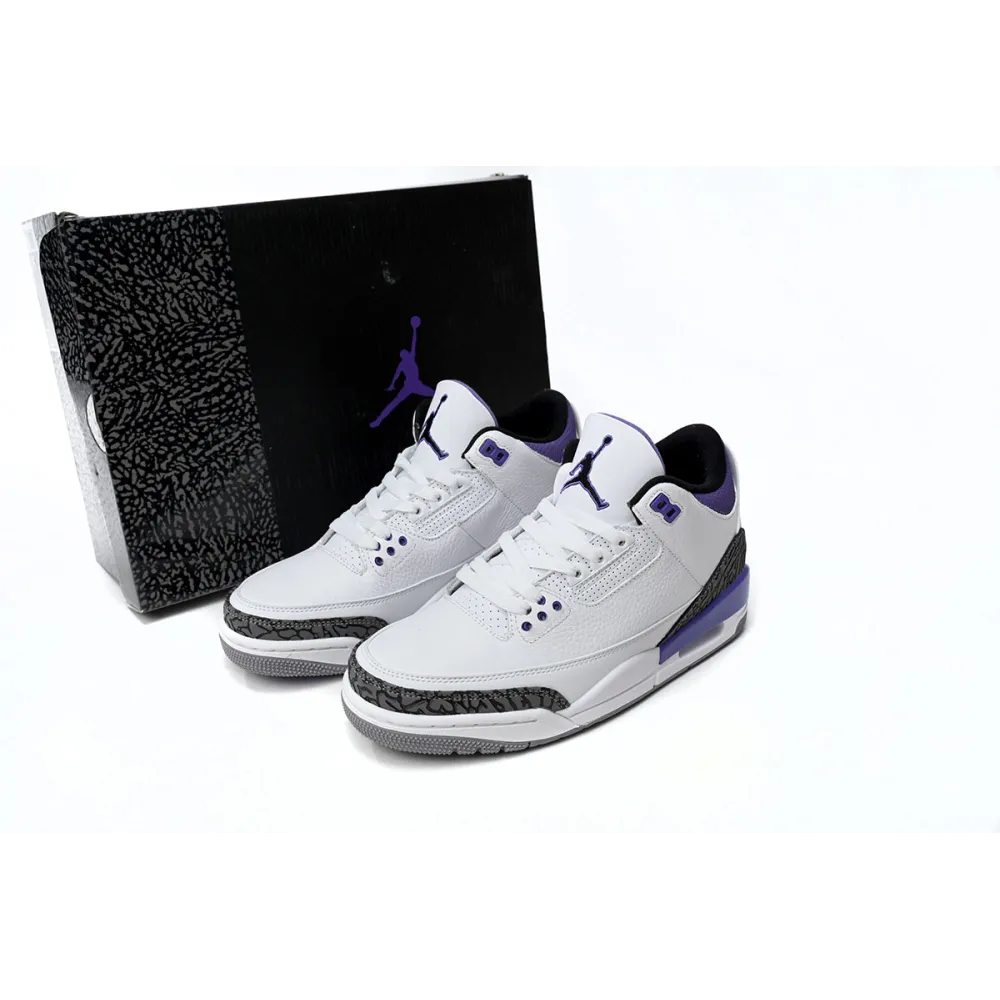 GET Air Jordan 3 Retro Dark Iris ,CT8532-105