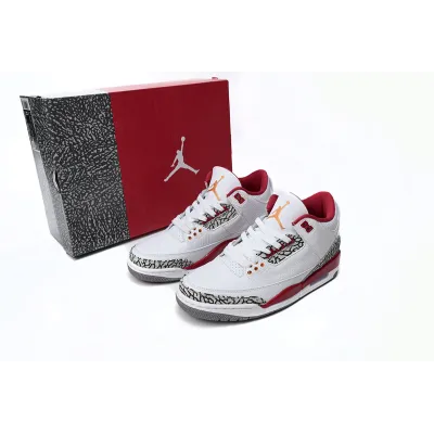 GET Air Jordan 3 Retro Cardinal Red ,CT8532-126 01