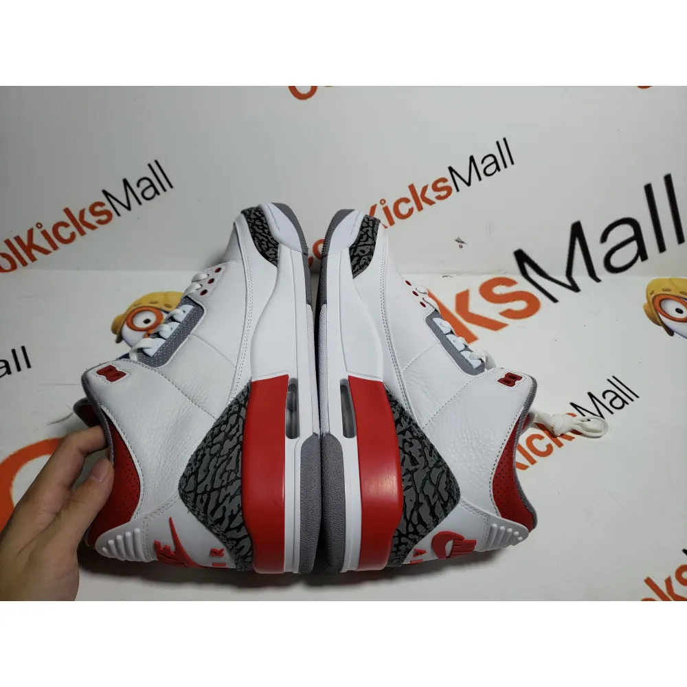 Cool Kicks | PKGoden Air Jordan 3 Retro Fire Red (2022), DN3707-160