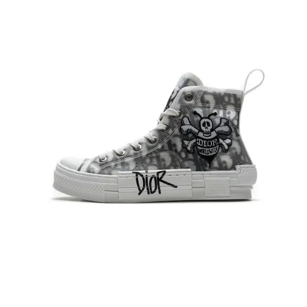 GET Dior B23 High Top Logo Oblique bee