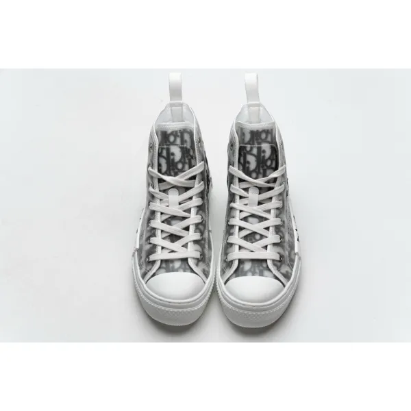 GET Dior B23 High Top Logo Oblique bee