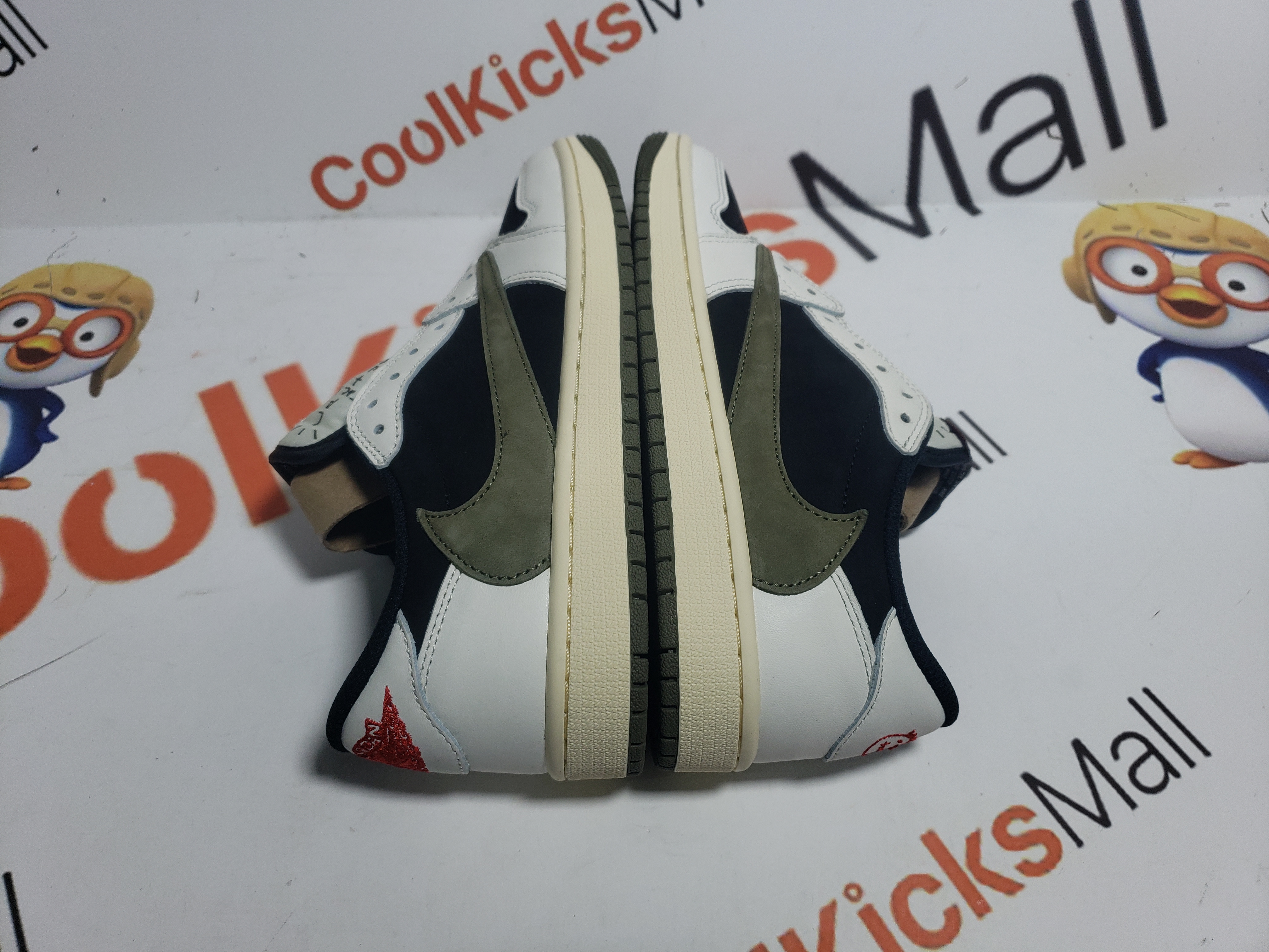 Coolest Kicks | PK GOD Air Jordan 1 Retro Low OG SP Travis Scott Olive