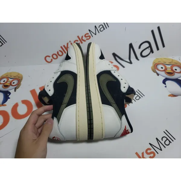 Coolest Kicks | PK GOD Air Jordan 1 Retro Low OG SP Travis Scott Olive,DZ4137-106