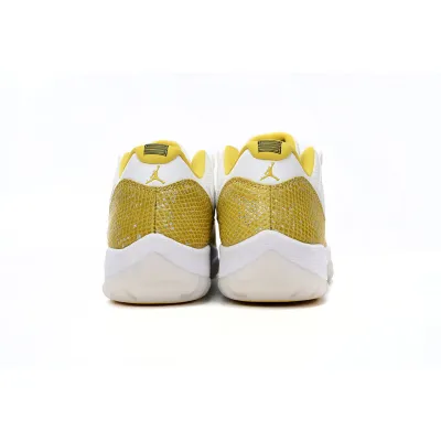 PKGoden Air Jordan 11 Retro Low Tour Yellow Snakeskin,AH7860-107   02