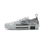 GET Dior B23 Low Top Daniel Asham Newspaper