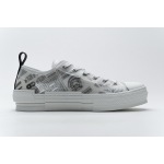 GET Dior B23 Low Top Daniel Asham Newspaper
