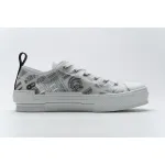 GET Dior B23 Low Top Daniel Asham Newspaper