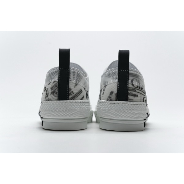 GET Dior B23 Low Top Daniel Asham Newspaper