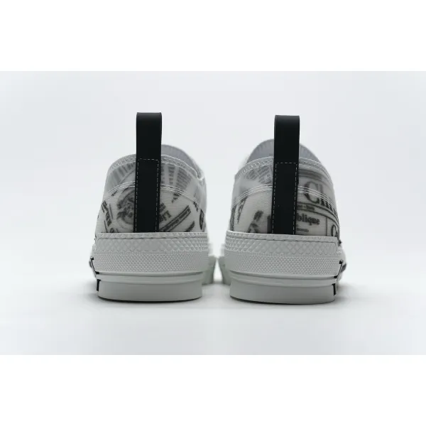 GET Dior B23 Low Top Daniel Asham Newspaper